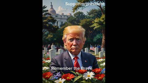 Remember the Brave- Mr President Trump #president #mrtrump #memorialday