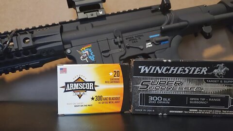 300 Blackout Subsonic Rounds from NON-SUPRESSED Rifle. Will it work?
