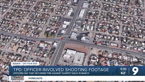 Tucson Police Department releases officer-involved shooting video