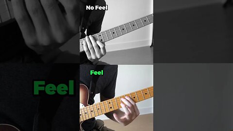 Feel VS No Feel