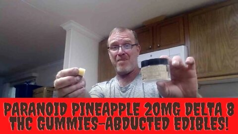 Paranoid Pineapple 20mg Delta 8 THC Gummies-Abducted Edibles!