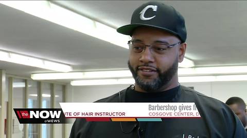 Local barber who used to be homeless gives free haircuts to inspire others