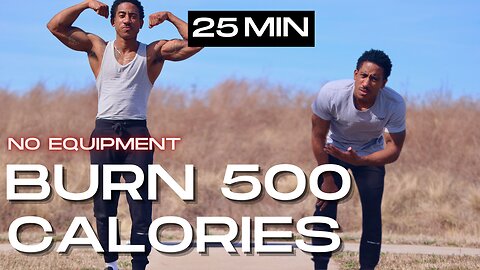 BURN 500 CALORIES With This 25 Minute Full Body Calisthenics Workout | High Rep Calisthenics