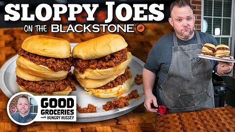 Quick & Easy Sloppy Joes with Matt Hussey | Blackstone Griddles