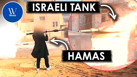 Hamas Al-Qassam Brigades has Shown in War Footage how they Fight Israeli Soldiers | World_News
