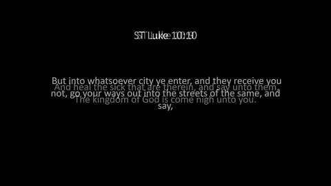 ST Luke Chapter 10