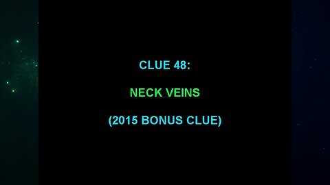 Clue 48 (The "Alien Interview" Video Analysis 2013/2014/2015)
