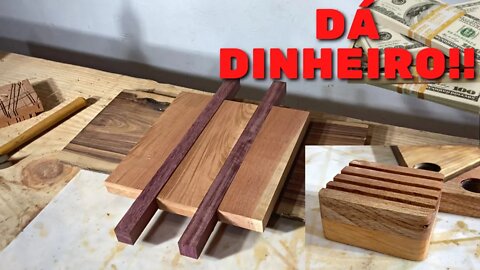 Três Projetos que Você Pode fazer em Casa e Ganhar Dinheiro! Woodworking