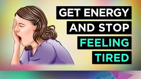 #1 Vitamin To STOP Feeling Tired (Get ENERGY)