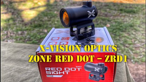 X-Vision Optics ZONE Red Dot – ZRD1