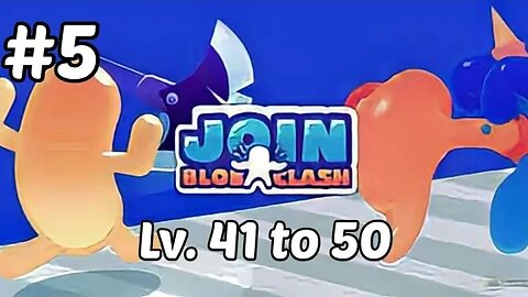 Join Bloop Clash Gameplay 🔥 All Level 41 to 50 - Satisfying Mobile Games