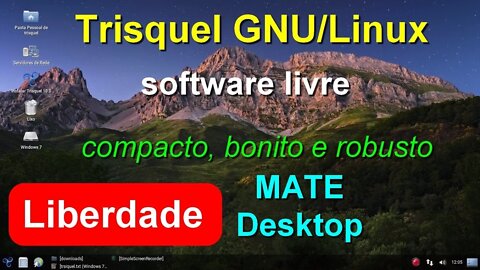 Trisquel GNU/Linux MATE. Sistema gratuito para usuários, pequenas empresas e centros educacionais.