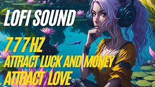 LOFI SOUND work, study, relax + 777 Hz |Attract Luck and Money | Attract Love