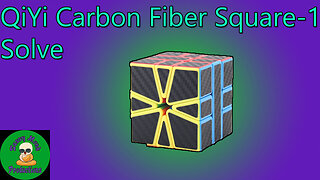 QiYi Carbon Fiber Square-1 Solve