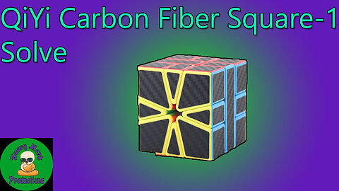 QiYi Carbon Fiber Square-1 Solve