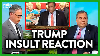 Watch Chris Christie's Face as He's Shown Ad Mocking His Weight | ROUNDTABLE | Rubin Report