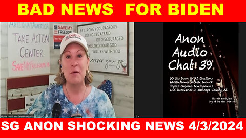 SG ANON SHOCKING NEWS 04.03.2024 💥 BAD NEWS FOR BIDEN 💥 TRUMP COME BACK 💥 JUAN O SAVIN