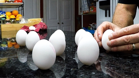This Egg Balancing Display Can Be Explained By Astronomy