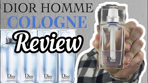Dior Homme Cologne Review