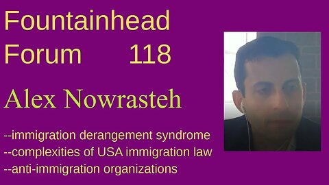 FF-118: Alex Nowrasteh on immigration derangement syndrome, freedom, and liberty