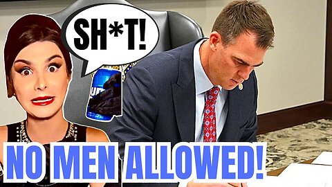 Oklahoma Governor Kevin Stitt BANS MEN in Women's Bathrooms, Locker Rooms, and Prisons!