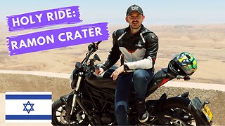 Holy Ride: Discovering The Secrets Of The Ramon Crater On Motorcycle