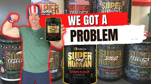 What Happened 😥 | Alpha Lion Super Human PRE Workout Review