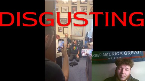 INSURRECTION! Libtards at Kevin McCarthy's Office