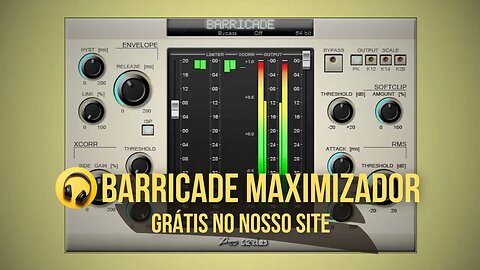 Baixe o seu Vst Plugin grátis Barricade Limiter Maximizador