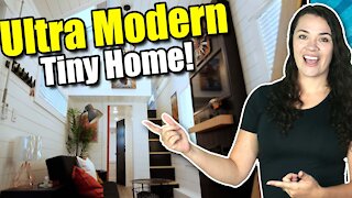 Ultra Modern Tiny Home Tour