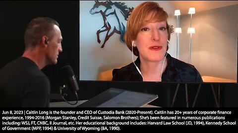 Dollar | De-Dollarization | "Small Banks In This Country (United States of America) Have About 7 Cents of Cash On Their Balance Sheet. Only 7 Cents for Every Dollar On Their Balance Sheet Is Cash." - Caitlin Long (CEO of Custodia Bank)