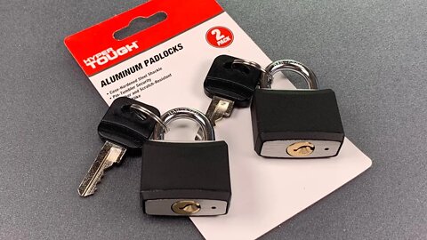 [933] Walmart’s Defective “Hyper Tough” Padlocks Picked and Bypassed