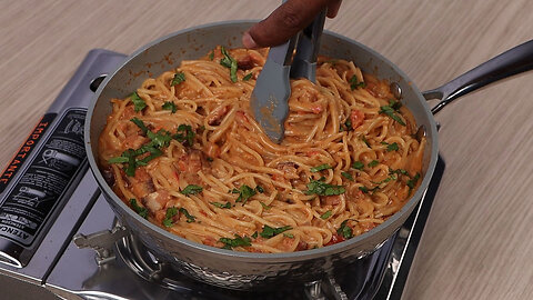 Deliciosa pasta de olla, sencilla y rápida