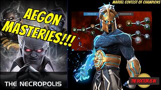 The Best Mastery Build For Necropolis Aegon in MCOC