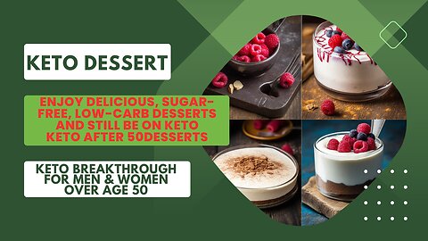 "Delight in Delectable, Low-Carb Desserts That Won't Ruin Your Keto Diet"