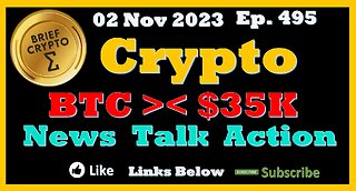 BTC >< $35K ALTCOIN SEASON? - BEST BRIEF CRYPTO VIDEO News Talk Action Cycles Bitcoin Price