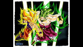 Dragon Ball: Raging Blast 2 - SSJ3 Goku vs LSSJ3 Broly