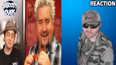 Guy Fieri Dub: Fedora Feast (Jaboody Dubs) REACTION!!! (BBT)