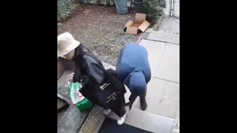 NYC Is Now So Dystopian, This Woman Got One Shoe Stolen Off Her Foot While She Looked At Her Phone