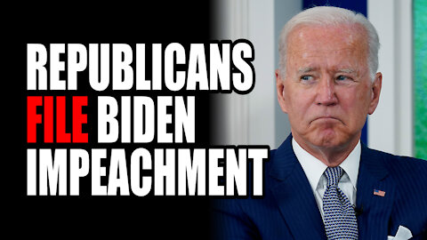 Republicans File Biden Impeachment