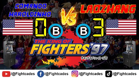 Kof 97 - 🇺🇸 COMANDO Haroldinho 0️⃣-FT3-3️⃣ 🇺🇸 laozhang [20/12/2023]