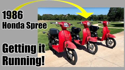 Honda Spree ● Will It Run? Fixing a 1986 Scooter with Poor and Inconsistent Starting