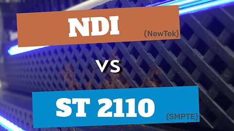 NDI vs SMPTE 2110 (ST2110): Which one will work for you?
