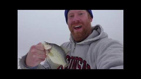 No weeds... Crappie to the Basin... | Wisconsin Ice Fishing