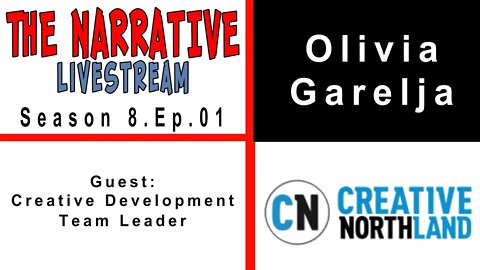 #CreativeNorthland #OliviaGarelja The Narrative 2020 8.01 Olivia Garelja, Creative Northland