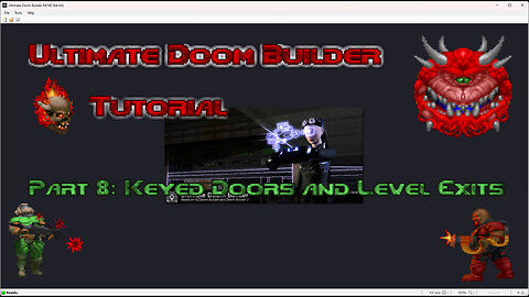 Ultimate Doom Builder Tutorial: Part 8: Keyed Doors and Level Exits