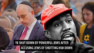 Kanye SHUT DOWN by Jewish Elites as Punishment for Accusing Jewish Elites of Shutting Him Down