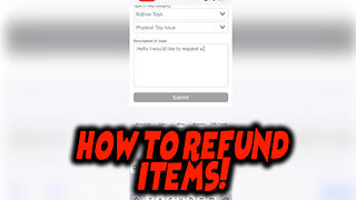 How to Refund Items on Roblox Mobile