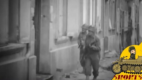 Battle for Saint-Lô footage Normandy - #shorts 38