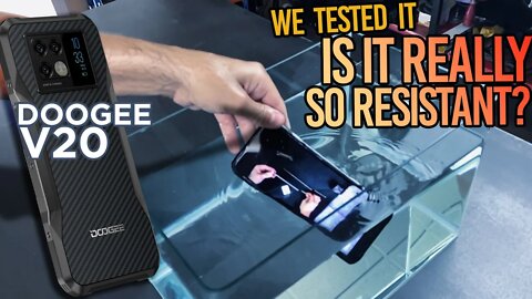DOOGEE V20 REVIEW and SHOCK TEST! Will it resist our tests?